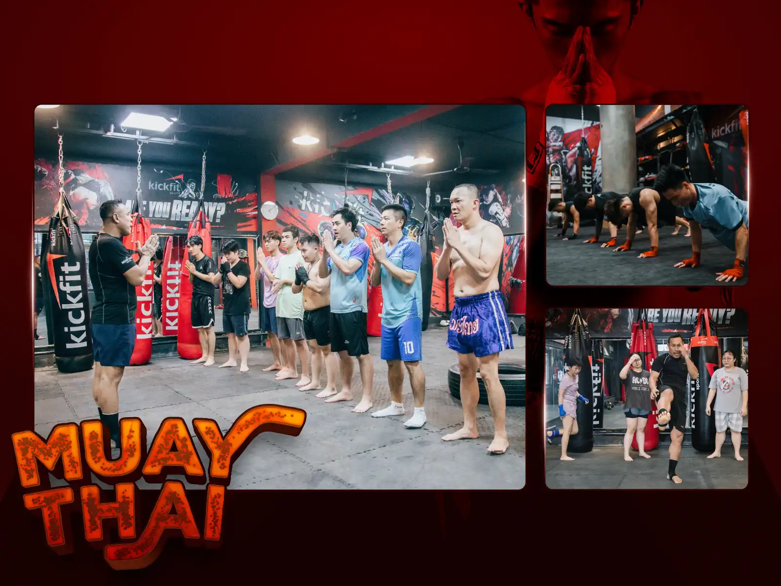 Khoá học Muay Thái chuyên nghiệp tại Kickfit Sports