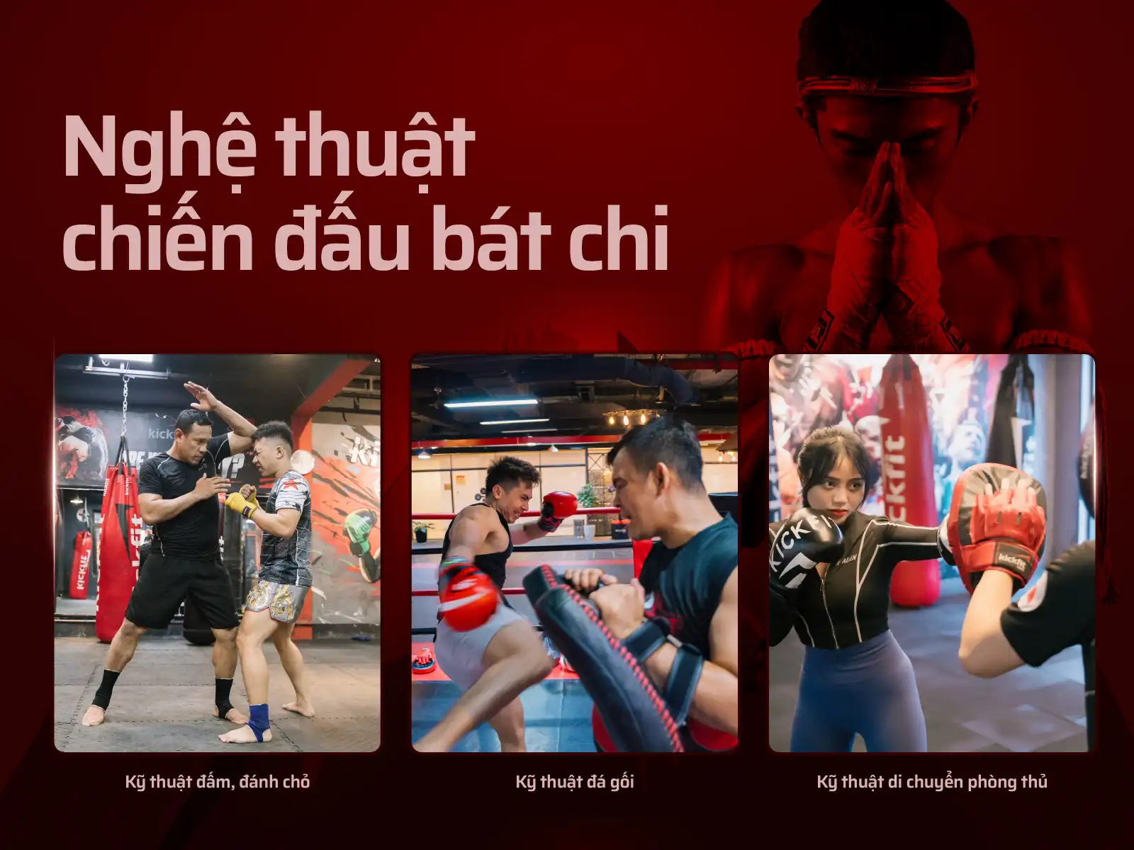 Học Muay Thái với các kỹ thuật trong "Nghệ thuật chiến đấu bát chi"
