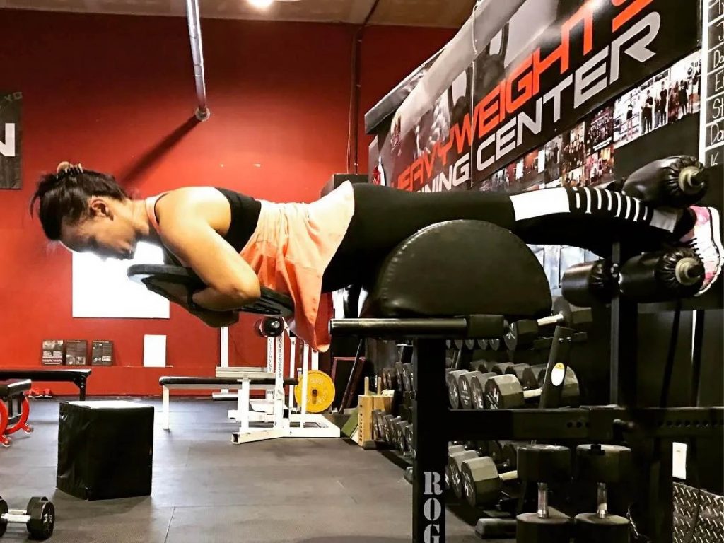 Glute focused hip extensions