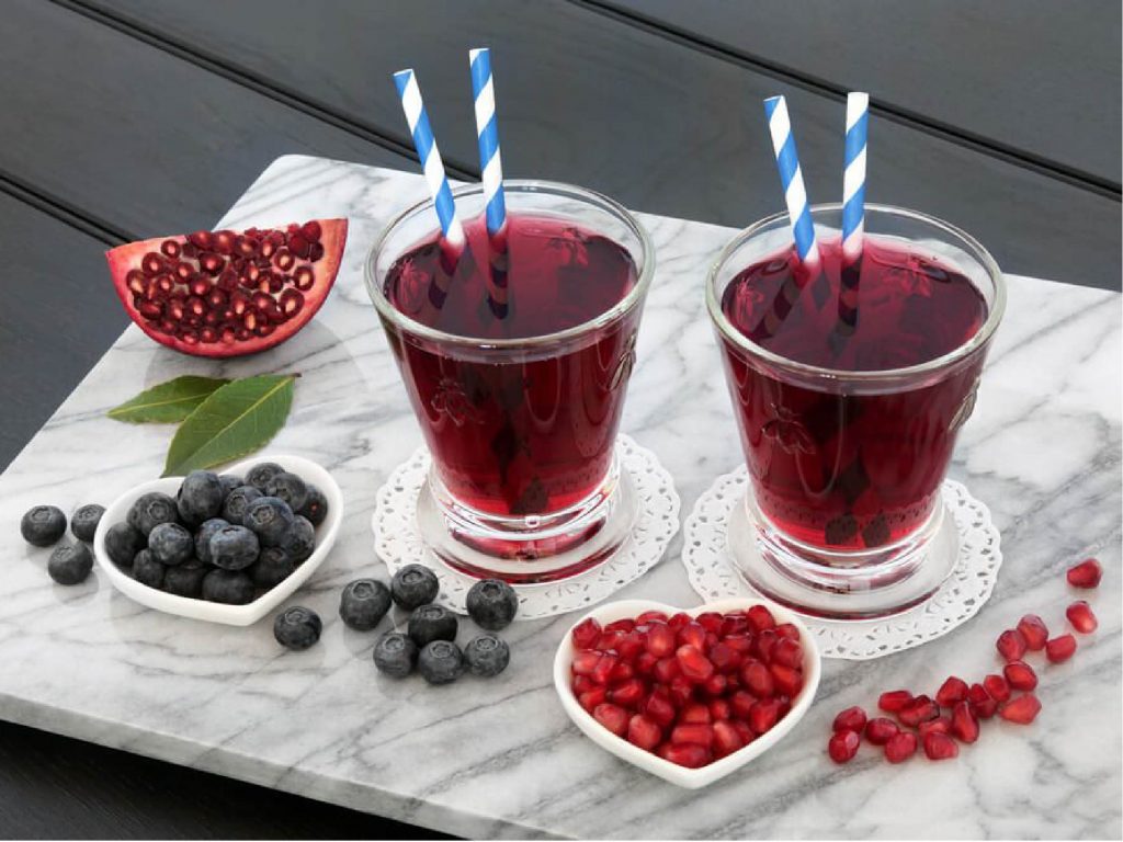 nước ép trái cây để giảm mỡ bụng