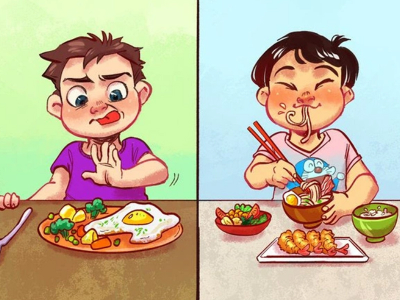 trẻ muốn ăn kiêng 