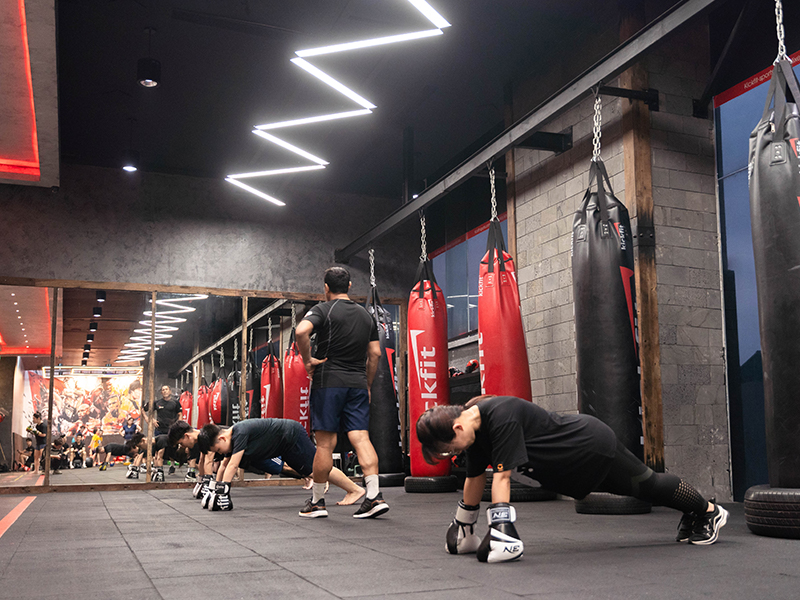 lớp nhóm kickfit