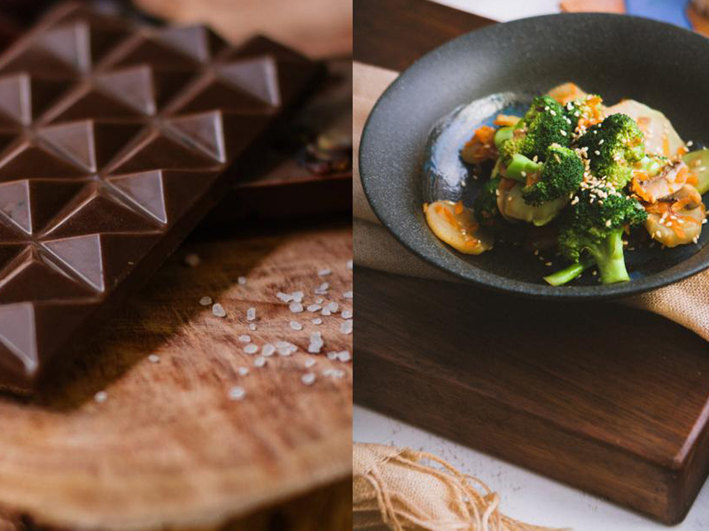 bữa trưa của siêu mẫu