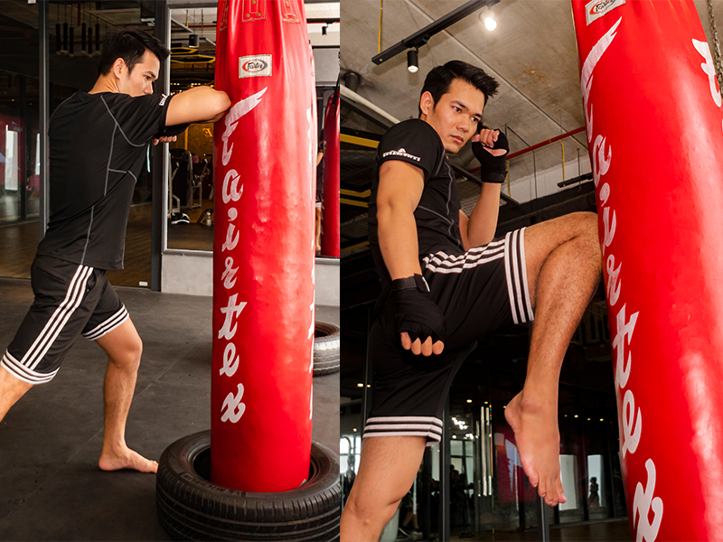 set-bai-tap-muay-thai-voi-bao-cat-luan-phien-giua-cac-don-tay-va-dau-goi