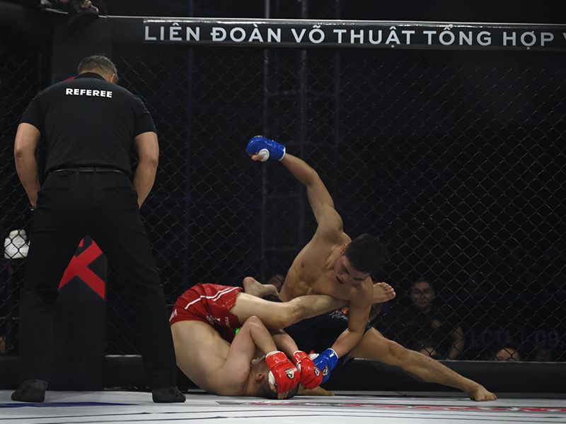 Đại diện của Kickfit Sports MMA có chiến thắng TKO thứ 2 tại trận ra mắt hạng A