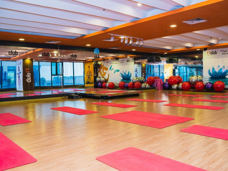 Không gian phòng tập Yoga Kickfit Sports Bảo Sơn
