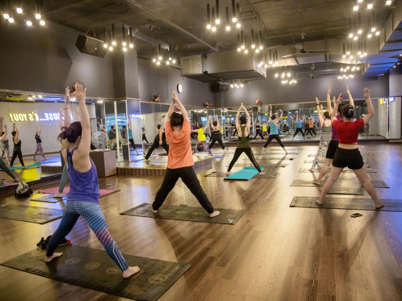Phòng tập Yoga Tại Kickfit Sports Metro Hà Đông
