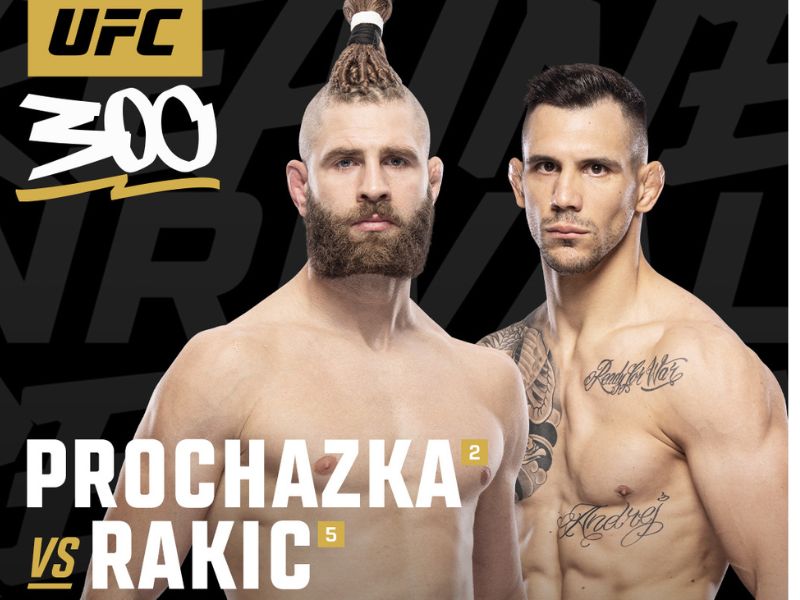Jiri Prochazka và Aleksandar Rakic ​​chuẩn bị đối đầu 