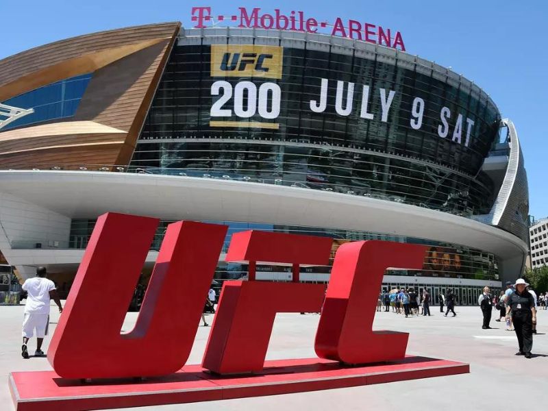 T-Mobile Arena là địa điểm được lựa chọn để tổ chức các sự kiện lớn của UFC suốt nhiều năm qua