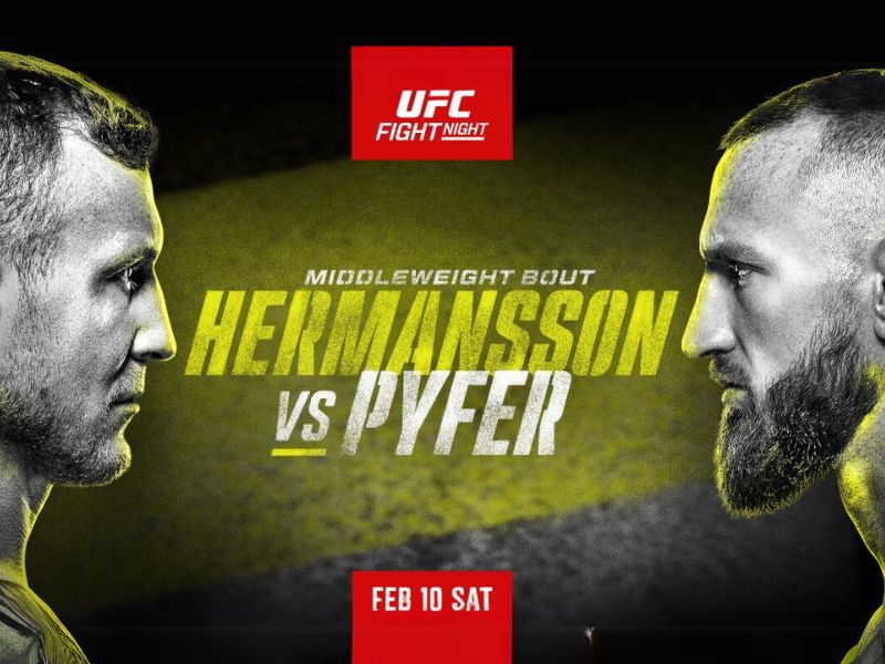 UFC Fight Night: Hermansson vs Pyfer (10 tháng 2/2024)