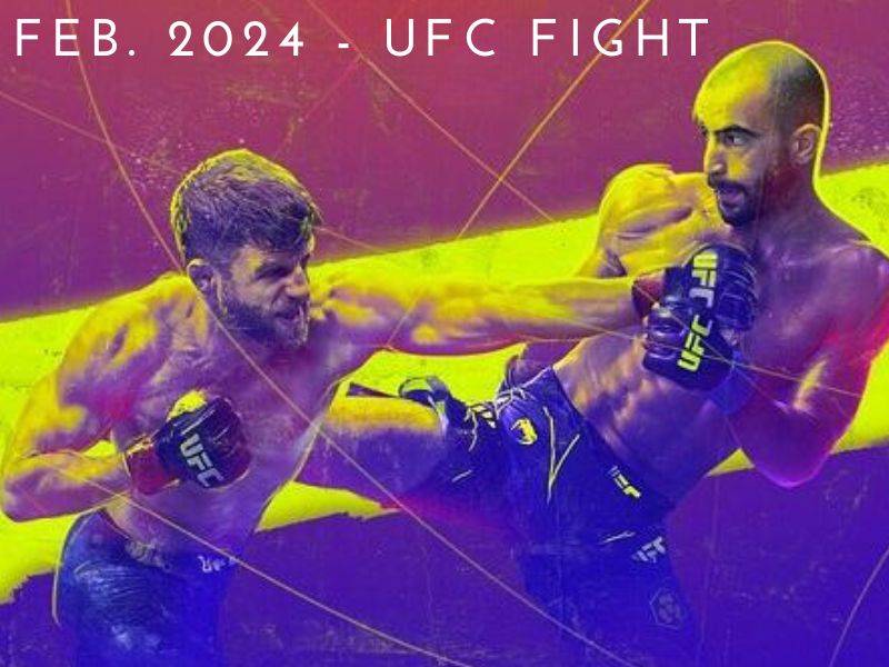 Lịch thi đấu UFC tháng 2/2024 14/05/2024