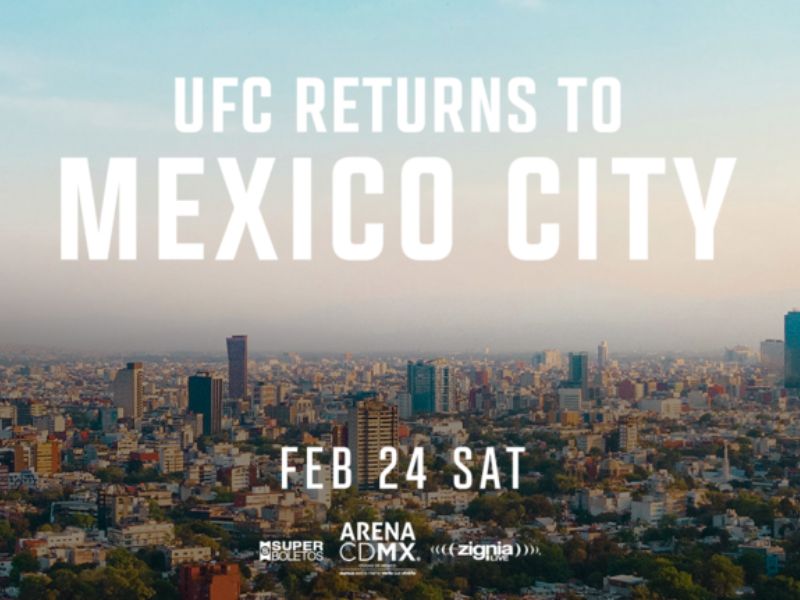 UFC Mexico: Moreno vs Royval - Mexico City (24 tháng 2)