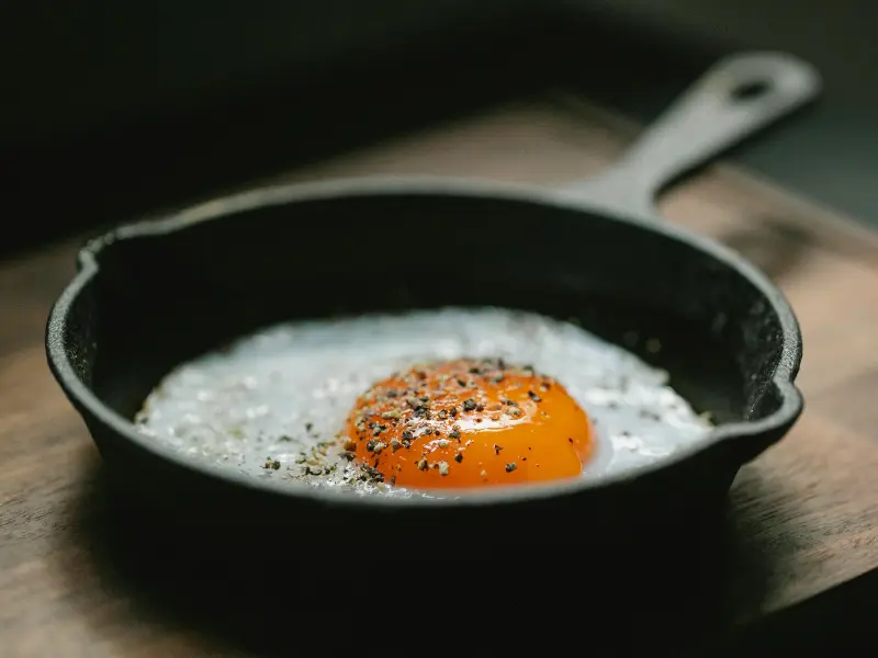 Ăn trứng chiên giảm cân hiệu quả