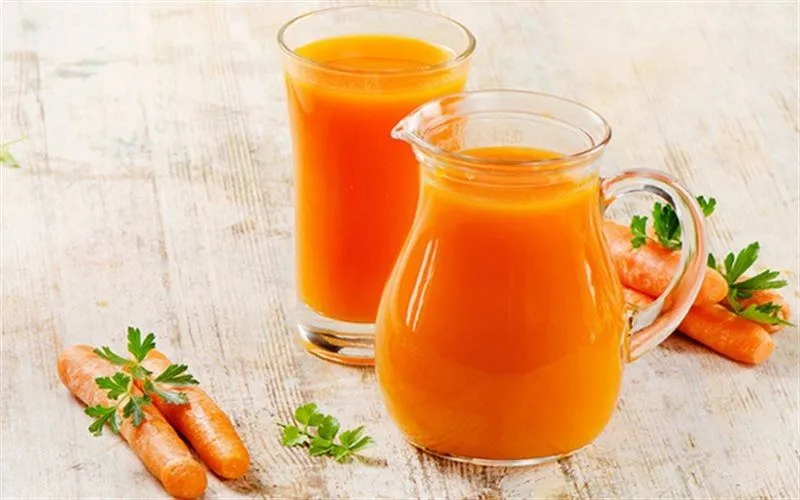 cách làm nước ép cà rốt giảm cân
