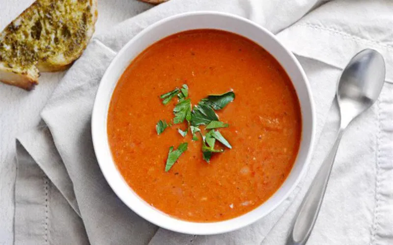 súp cà chua giảm cân
