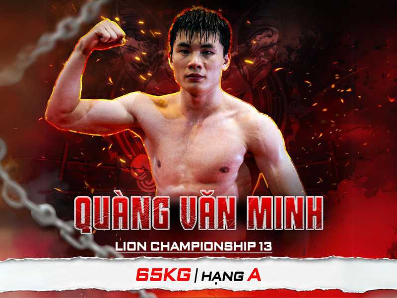 Quàng Văn Minh - võ sĩ hạng A mới trong đội hình thi đấu của Kickfit Sports MMA tại LC13