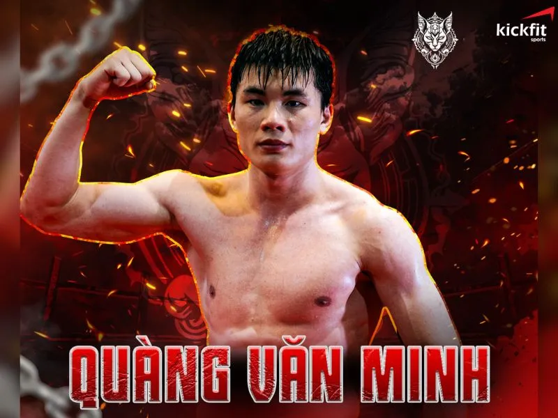Đại diện cho Kickfit Sports MMA võ sĩ Quàng Văn Minh tham gia AFC 32 x HEAT 54