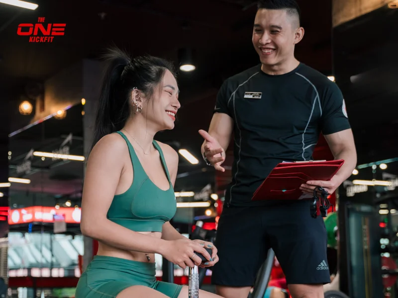 Tư vấn dinh dưỡng và lộ trình tập tại the one kickfit